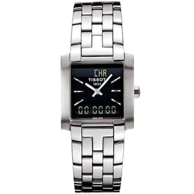 Tissot Women's T-Trend Black Dial Watch - T60128851 - 6 (36)