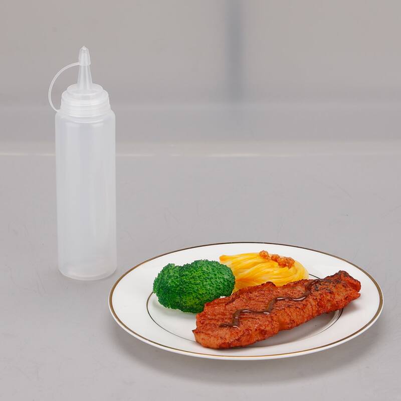 Squeeze Bottle Vinegar Dressings Condiment Dispensers 8oz - 240ml/8oz