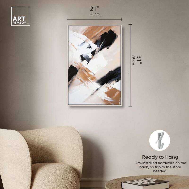 Sable and Sand II Canvas by Art Remedy