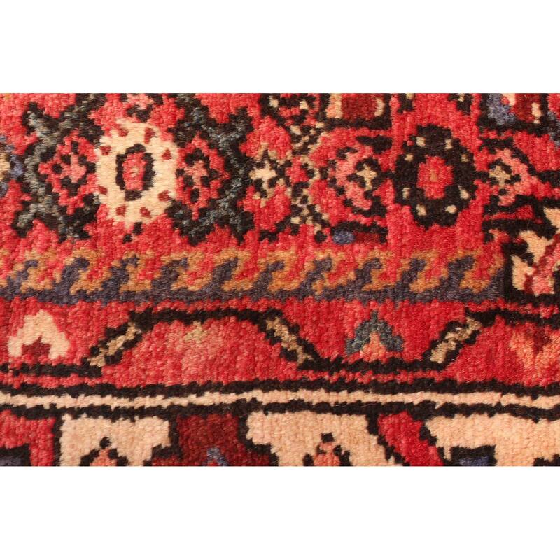 ECARPETGALLERY Hand-knotted Andelz Red Wool Rug - 3'5 x 5'4