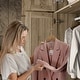 preview thumbnail 54 of 72, Rattan-Accented Wardrobe - Spacious Clothing Organizer with Style