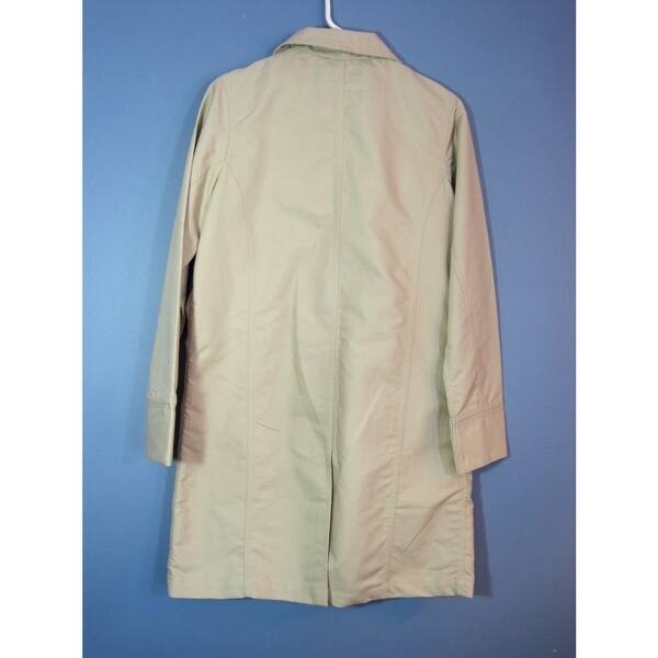 Shop Women S Eddie Bauer Tan Beige Trenchcoat Size Medium