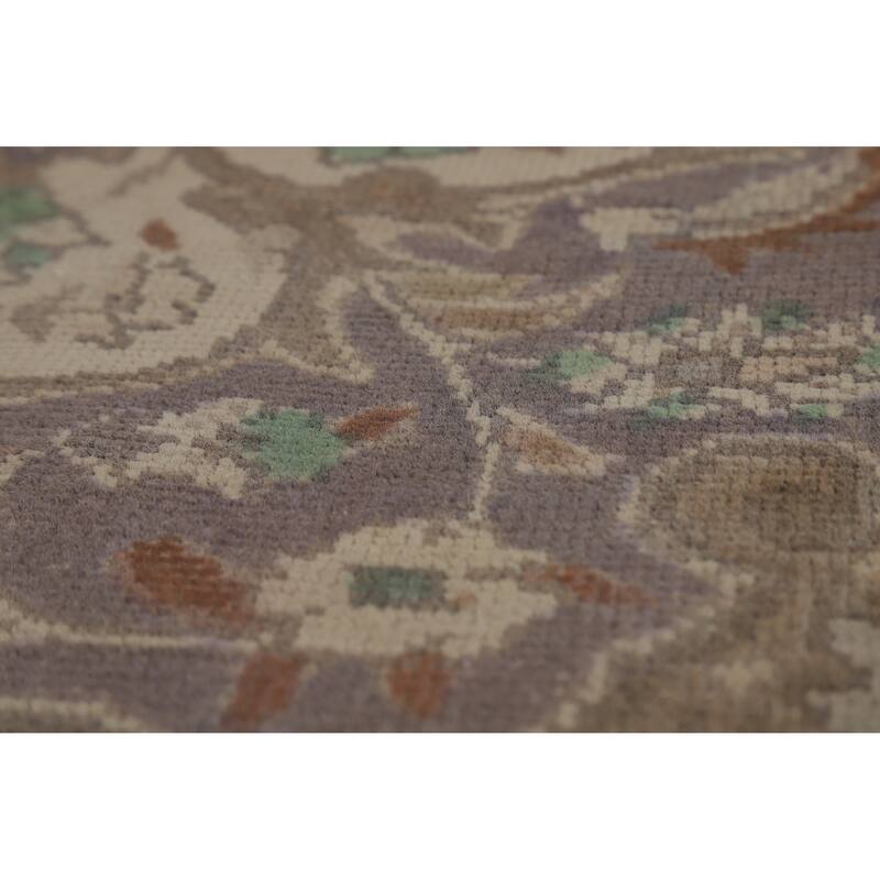 Traditional Tabriz Persian Vintage Area Rug Handmade Wool Carpet - 7'10" x 10'7"
