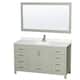 Option Light Green / Giotto Quartz Top / Brushed Nickel