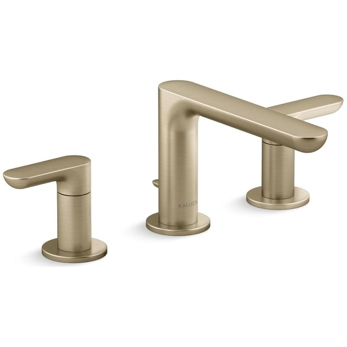 Kallista P34119-LV 002 Widespread Low Spout Bathroom Faucet