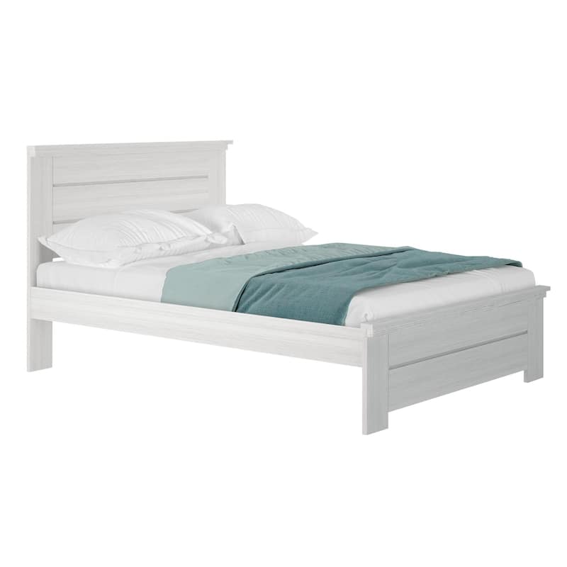 Plank and Beam Farmhouse Full Bed with Panel Headboard