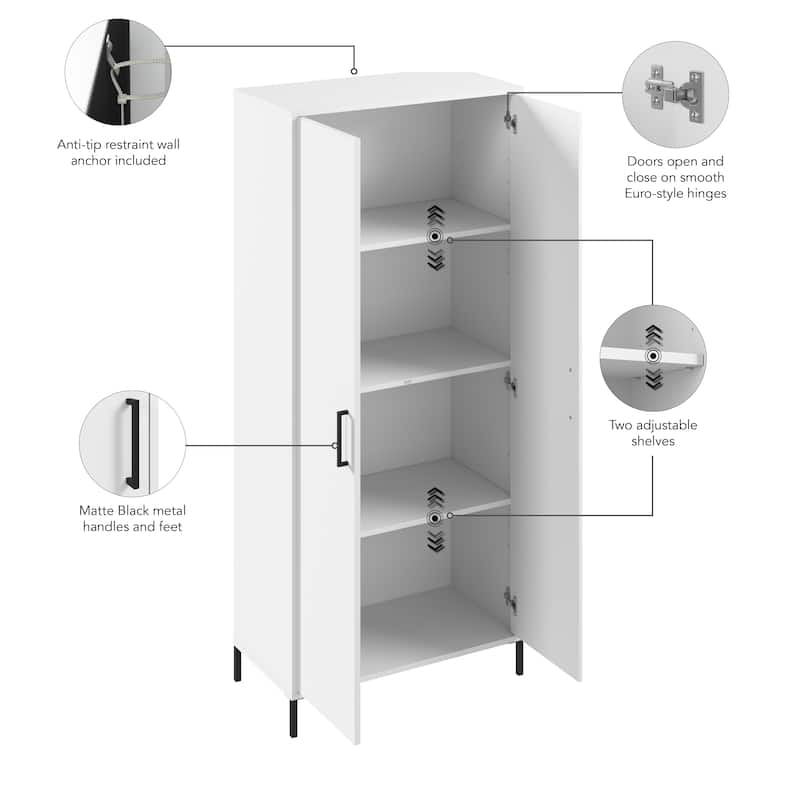 Essence Bathroom Storage Cabinet Organizer by Bush Furniture