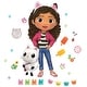 preview thumbnail 1 of 5, DreamWorks Gabby's Dollhouse Character Giant Wall Decals by RoomMates