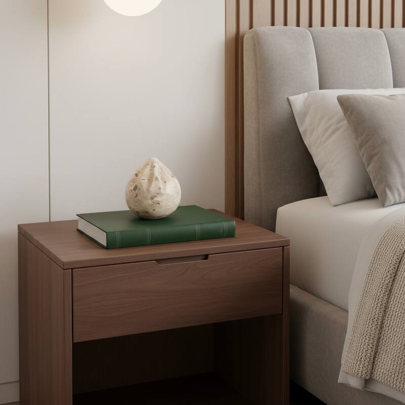 HomeRoots 3" Beige Marble Modern Abstract Tabletop Sculpture - 3.16 in. x 3.35 in. x 3.16 in. - Beige - 3.16 in. x 3.35 in.  x 3.16 in.