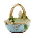 preview thumbnail 4 of 3, Fitz and Floyd Toulouse Basket Bowl. 5.5 Inch - 5.5-in Dia x 5.75-in H/Capacity 14-oz