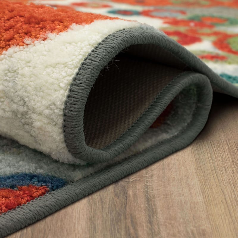 Mohawk Home Tossed Floral Area Rug