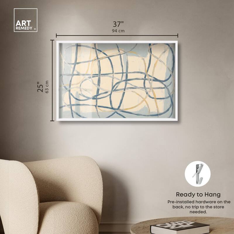 Unbroken Line I Shadowbox by Art Remedy