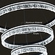 preview thumbnail 34 of 33, Round LED Crystal Chandelier Ring Dimmable Pendant Light Fixture