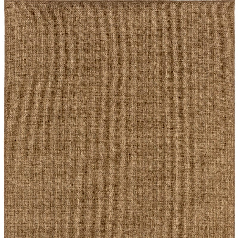 Vafi Elegant Plain Uv-Resistant Classic Meets Modern Outdoor Rug - 9' X 13'