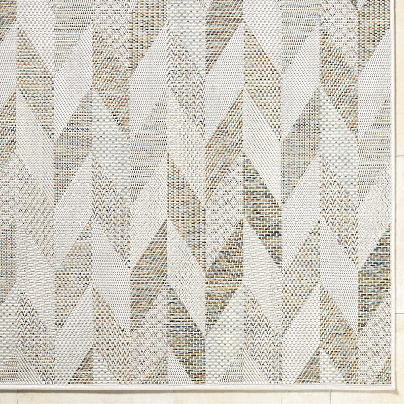 Livabliss Crete Cottage Indoor/Outdoor Area Rug