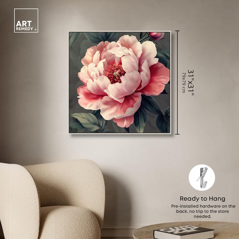 Opal Bloom II Canvas by Art Remedy