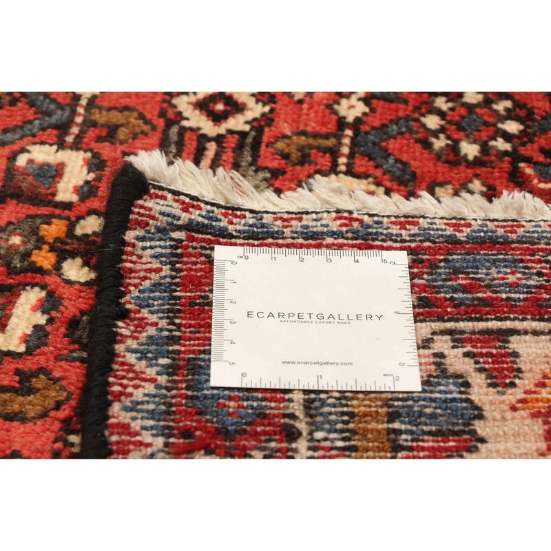 ECARPETGALLERY Hand-knotted Andelz Red Wool Rug - 3'6 x 9'9