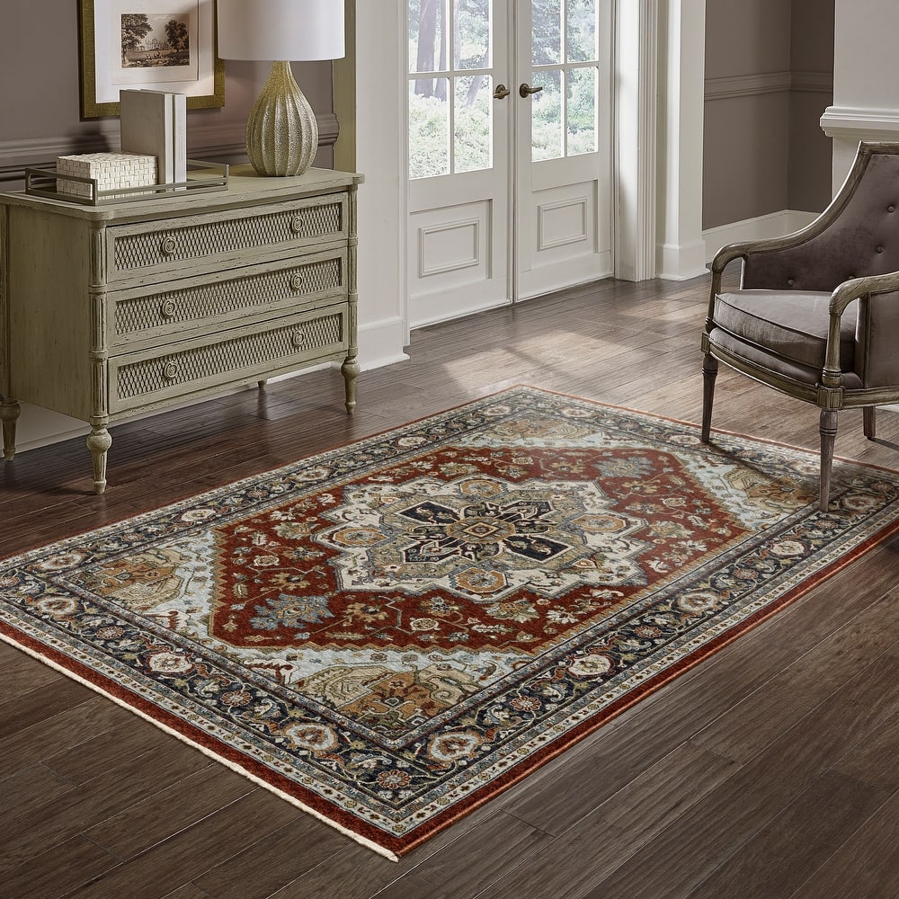Style Haven Amelie Persian Medallion Indoor Area Rug