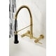 preview thumbnail 11 of 12, Concord Two-Handle Wall Mount Pull-Down Kitchen Faucet