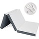 preview thumbnail 1 of 8, Heyward 4 in Memory Foam Mattress, Portable Bi-Layered Trifold Mattress Twin