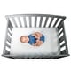 preview thumbnail 2 of 5, Sealy Waterproof Protection Mini Crib Mattress Pad