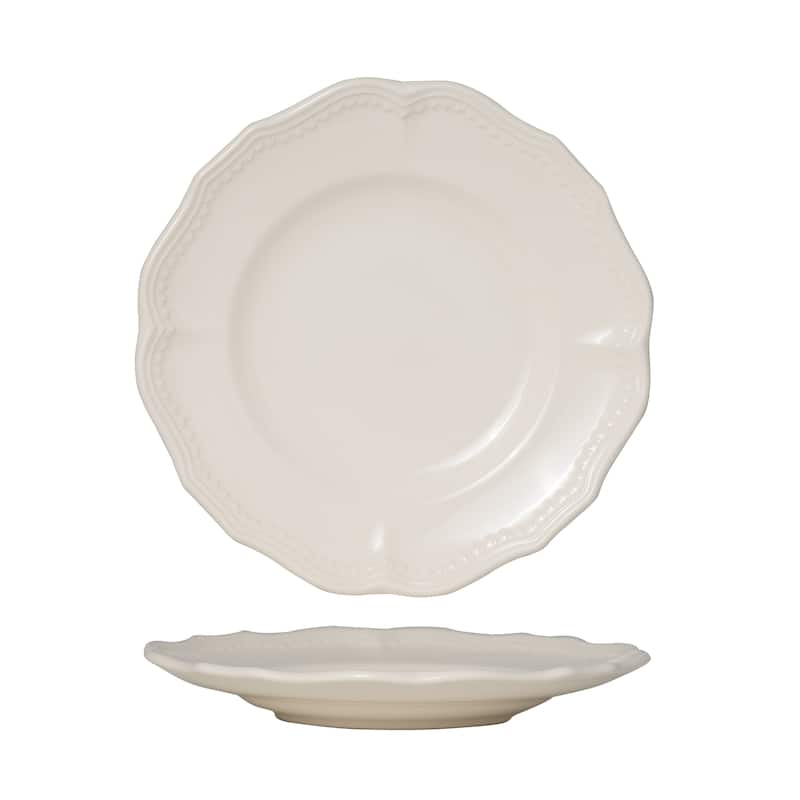 Red Vanilla Classic White Bread and Butter Plate Set of 6