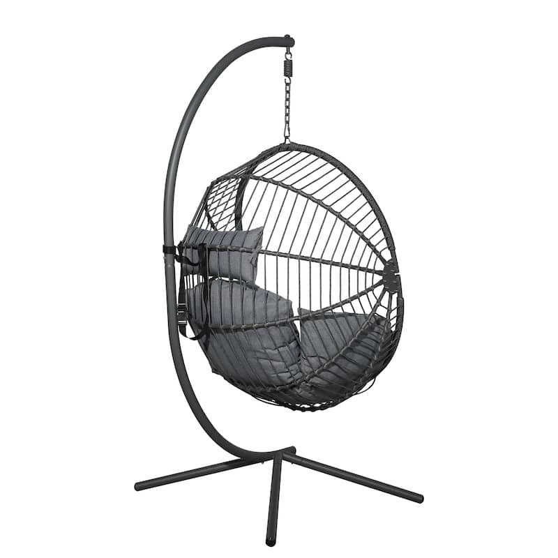 Outdoor Swing Chair Wicker Egg Chair