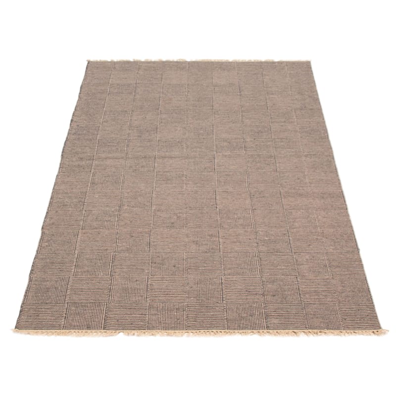 Ankara FW Grey Kilim 5'0" x 8'1" - 5'0 x 8'1