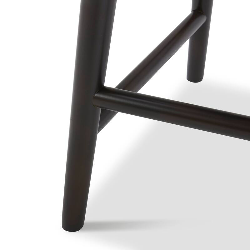 Spruce & Spring Hazel Upholstered Counter Height Swivel Barstool with Back