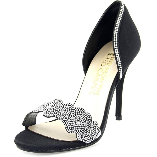 E! Live From The Red Carpet Willow Women Open-Toe Canvas Heels