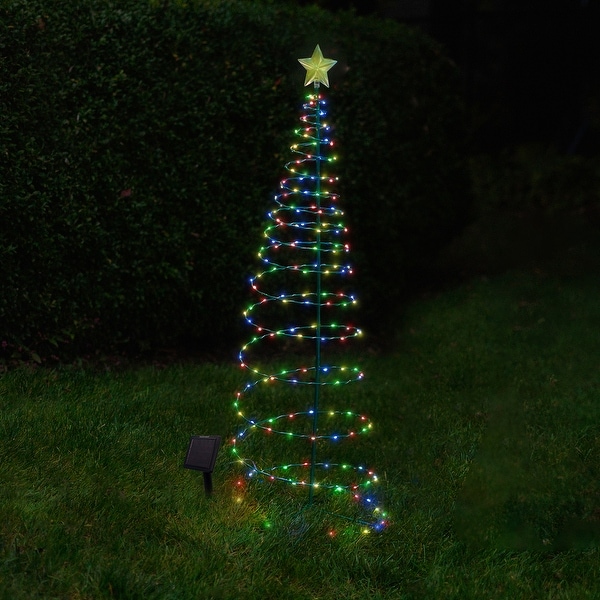 Solar outdoor christmas decor discount