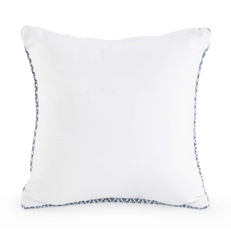 Sevita Blue Diamond Throw Pillow 18 Inch