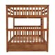 preview thumbnail 8 of 17, Full-Over-Full Bunk Bed with Ladders and 2 Storage Drawers