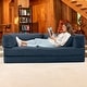 preview thumbnail 103 of 179, Jaxx Unsofa Modular Convertible Sectional Sofa with Fold Out King Sleeper Bed