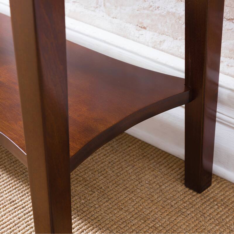 Design House Brown Wood Hall Table