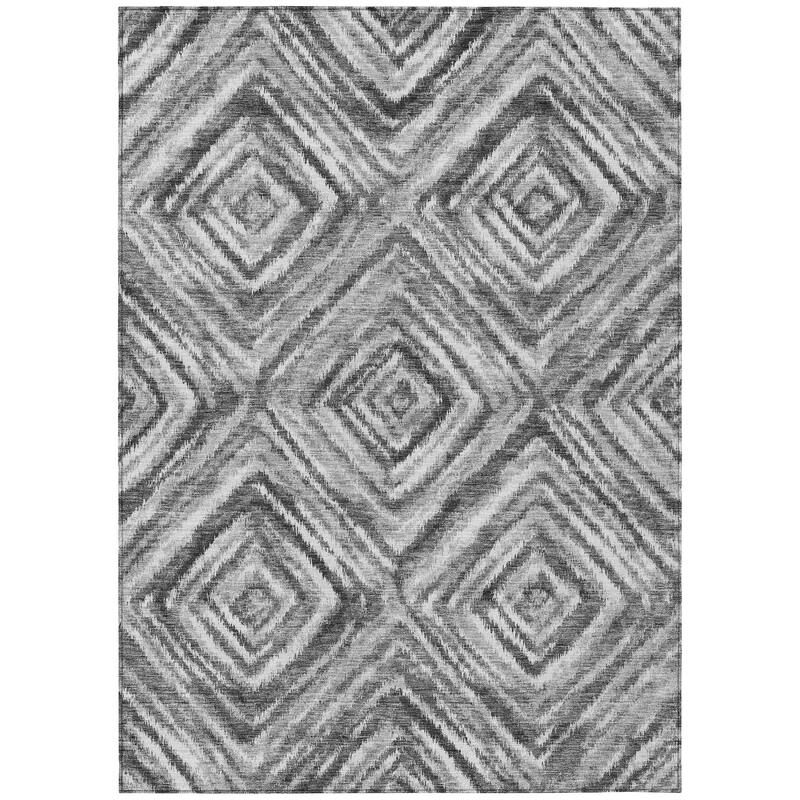 Machine Washable Indoor/ Outdoor Chantille Moroccan Boho Contemporary Rug