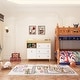 preview thumbnail 12 of 47, Baby Changing Table Dresser with 4 Drawers,Shelf Hidden Trash Storage