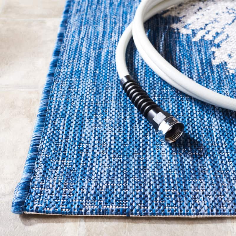 SAFAVIEH Courtyard Sabaha Indoor/Outdoor Waterproof Patio Backyard Rug