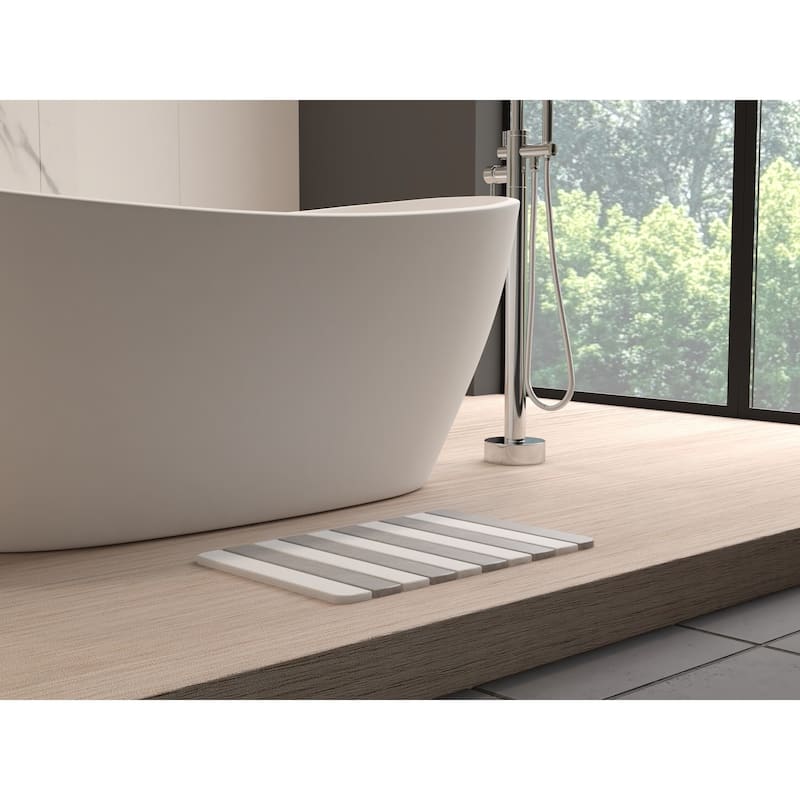 Diatomite Quick Dry Stone Medium 24" x 15" Bath Mat