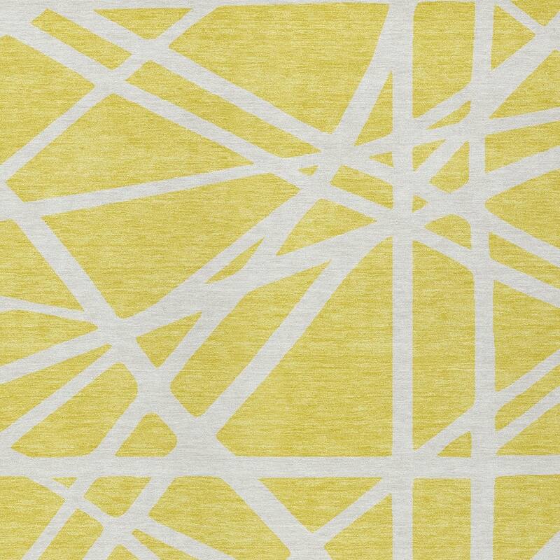 HomeRoots Geometric Transitional Rectangle Outdoor Rug