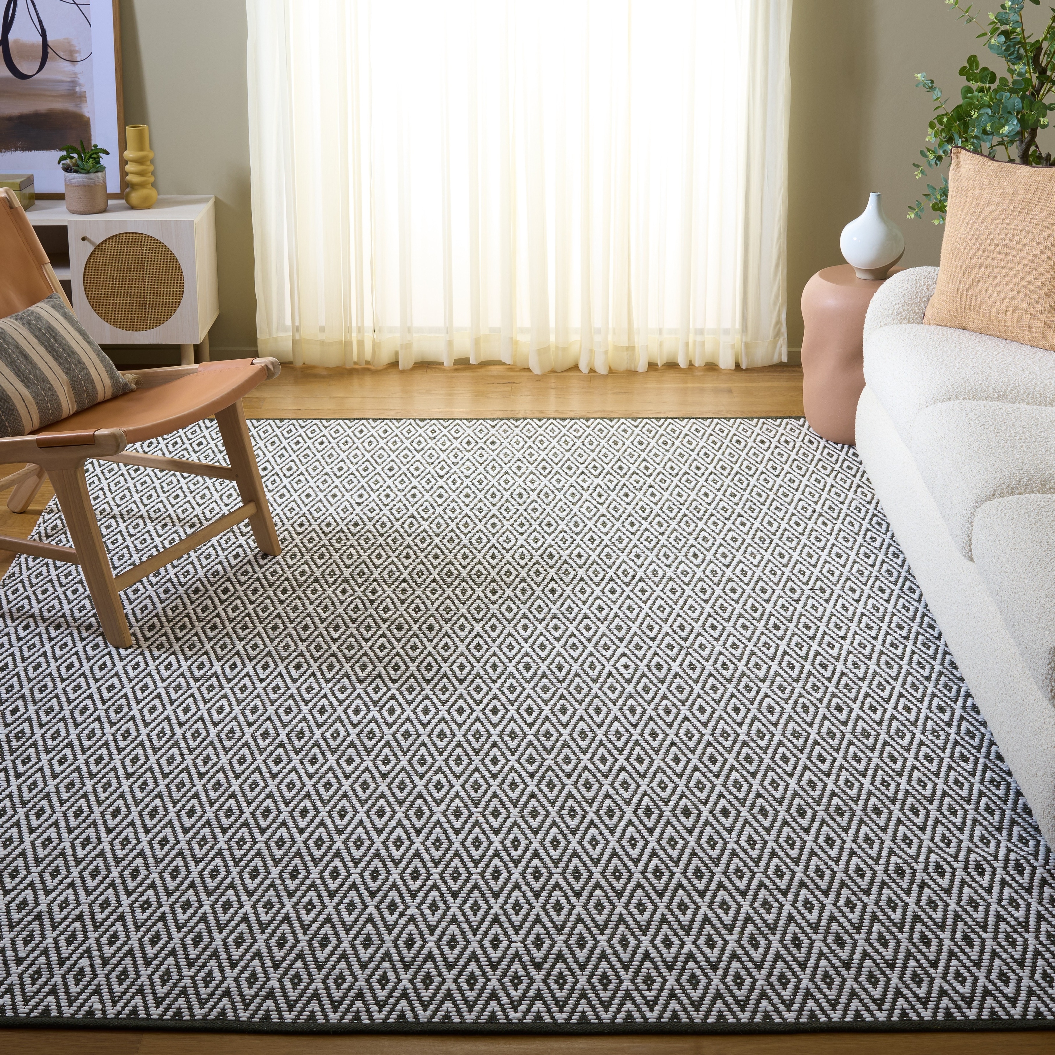 SAFAVIEH Handmade Montauk Amanta Contemporary Cotton Rug
