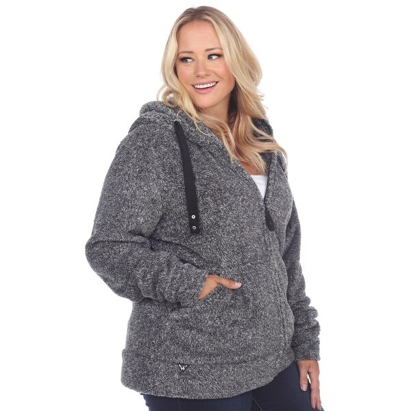 womens plus size sherpa