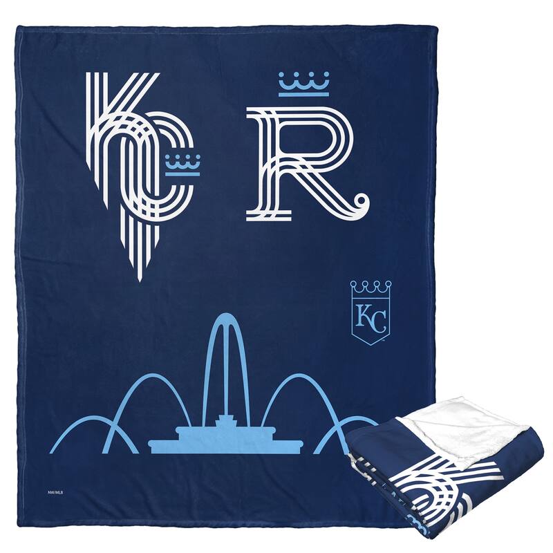 MLB City Connect Silk Touch Throw Blanket - 50" x 60" - Kansas City Royals