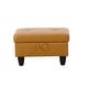 preview thumbnail 2 of 5, Acroma Ginger Rectangle Living Room Ottoman Foot Rest Stool