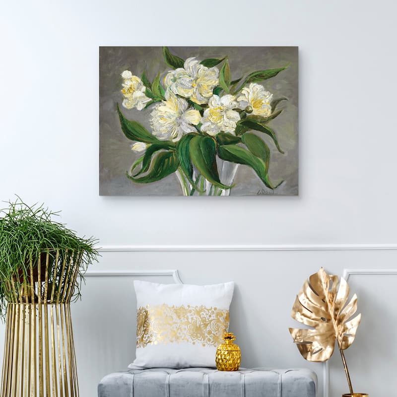 Bouquet Bliss REV by Alexi Fine Canvas Art Print
