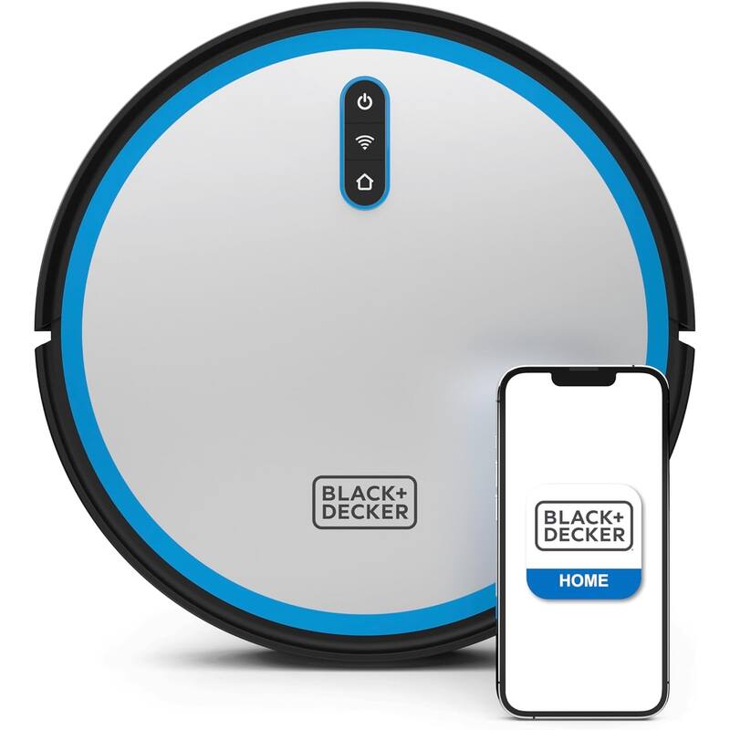 Black & Decker BDRV1-SLV-RA Pet Robotic Vacuum - Certified Refurbished Grade A