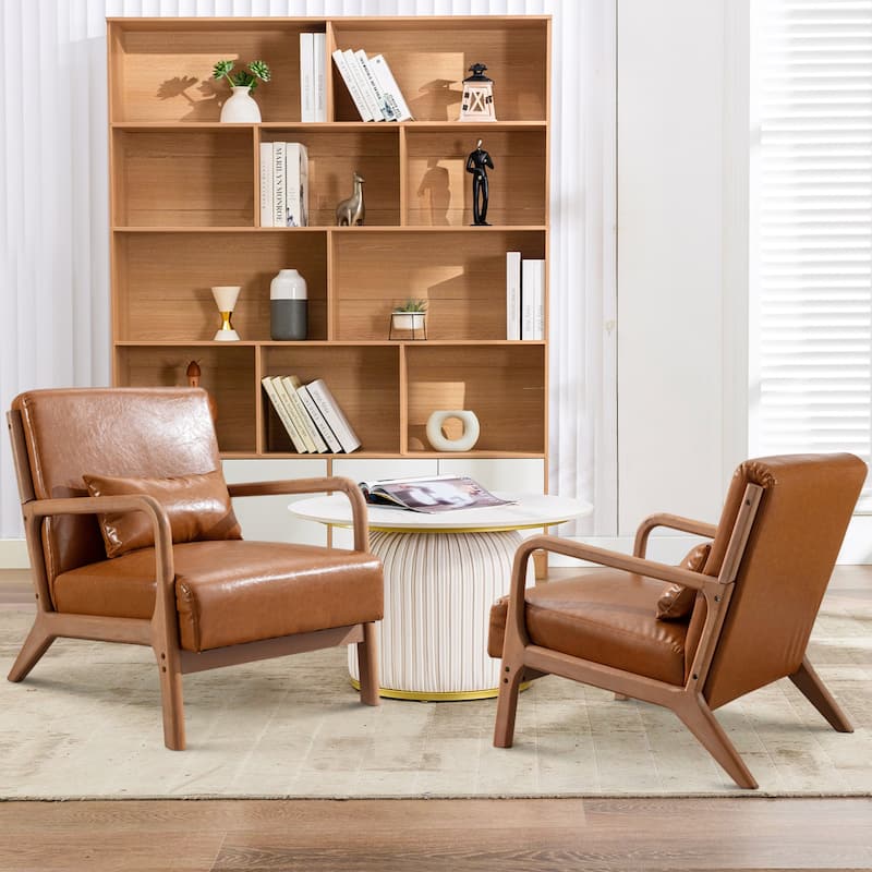 Aston Modern Solid wood Accent Chair for Living Room