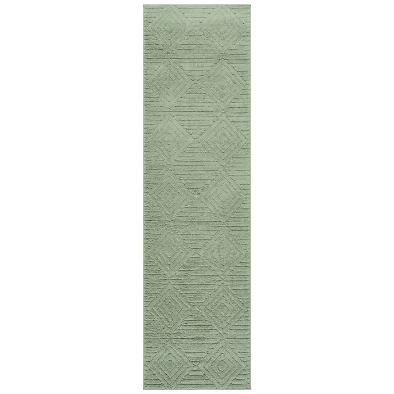 SAFAVIEH Selena Merima Contemporary Rug - 2'2" x 8' Runner - Green