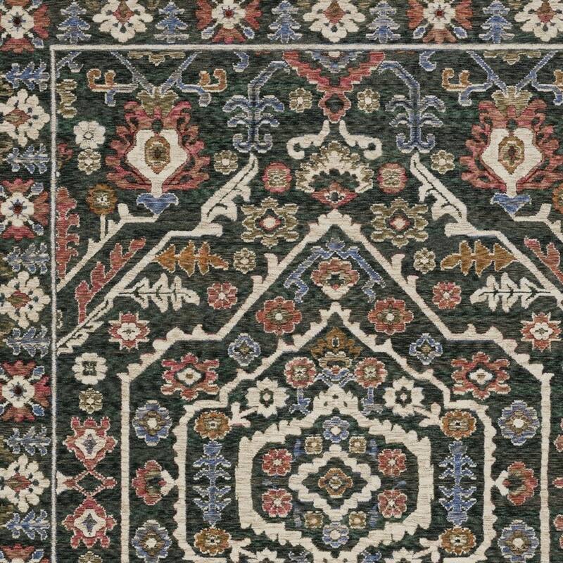 HomeRootsFloral Traditional Runner Area Rug