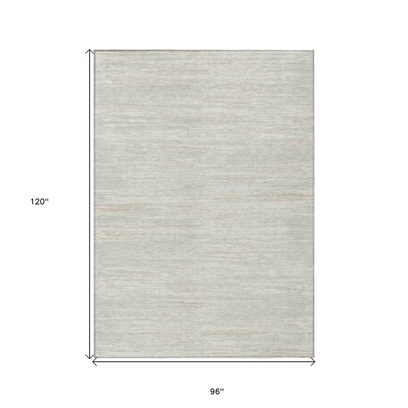 HomeRoots Striped Transitional Rectangle Outdoor Rug